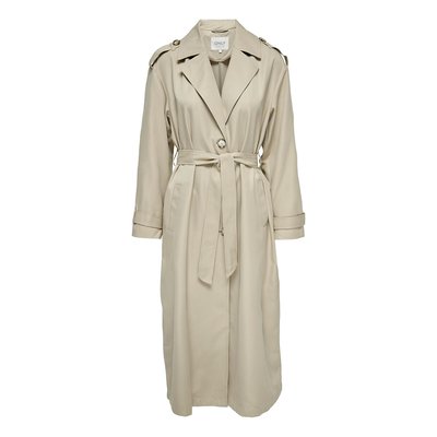Tie-Waist Trench Coat ONLY TALL