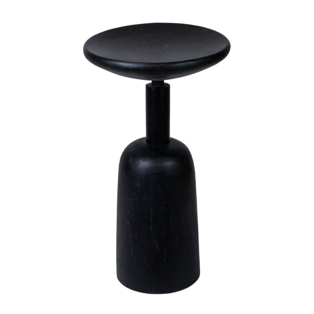 Table basse ronde en bois BLACKY, HYDILE