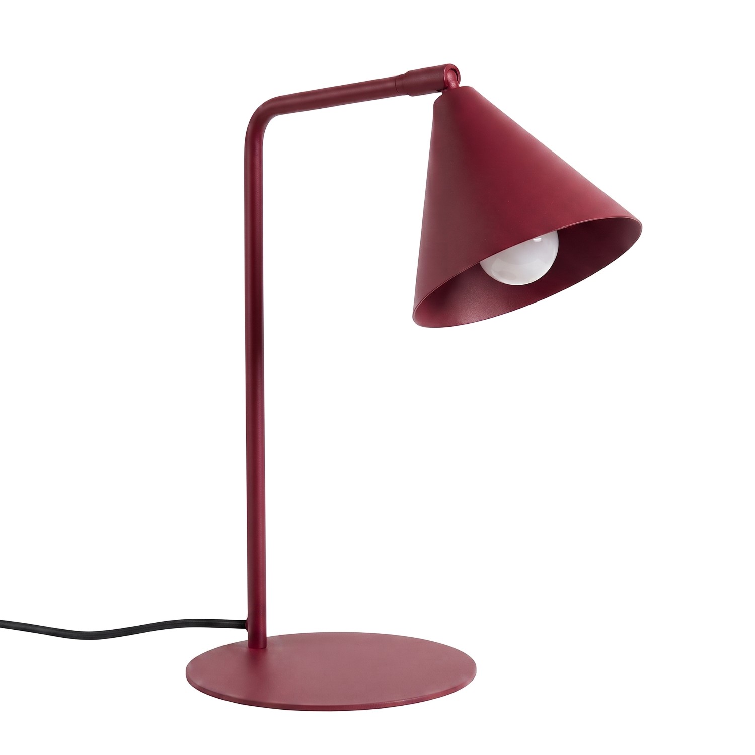 Lampe de bureau Acier Bourgogne E14 1 Nox, EDEN