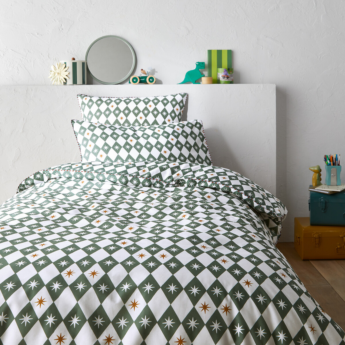 Ernesto Graphic 50% Recycled Cotton Duvet Cover