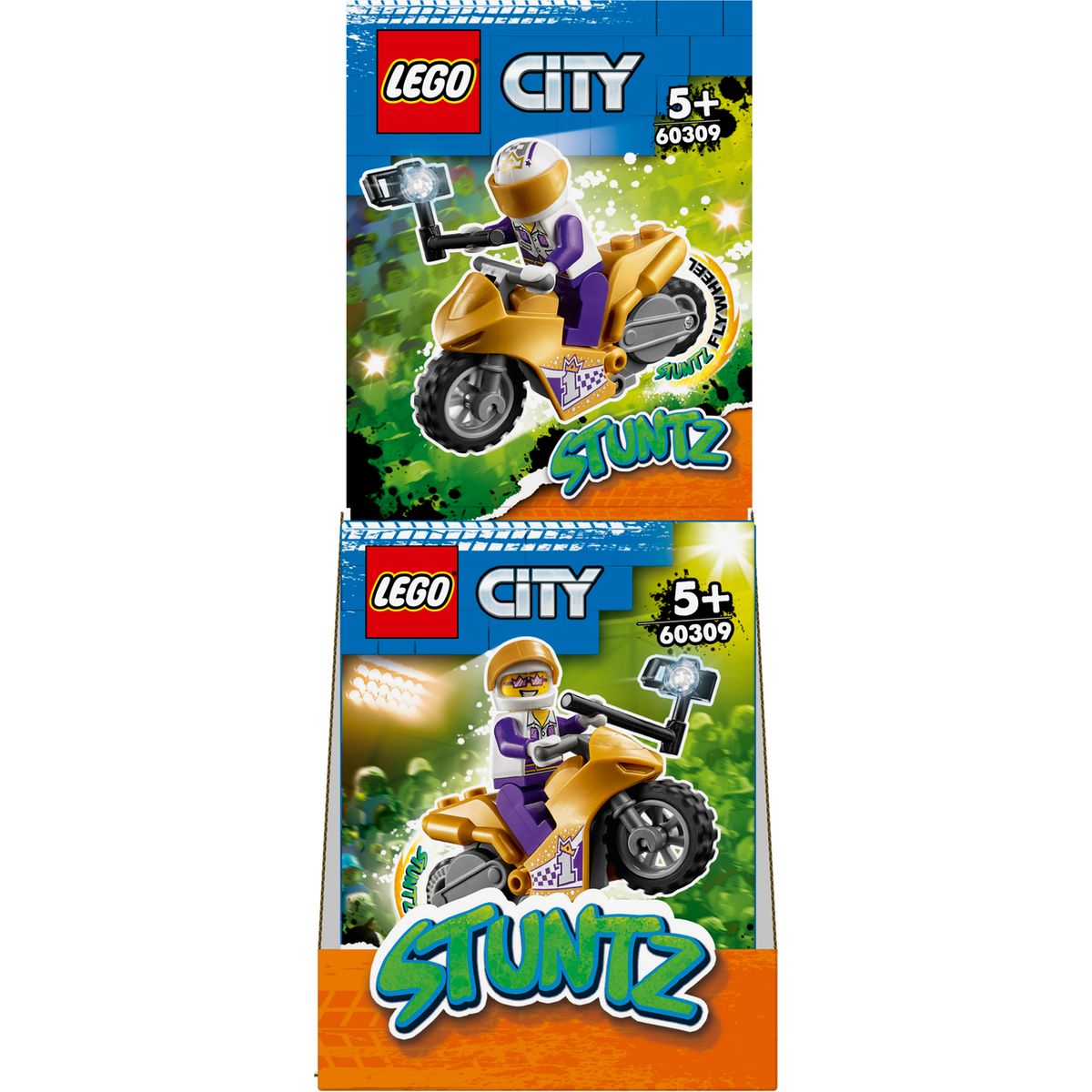 60309 - LEGO® City - La moto de cascade Selfie LEGO : King Jouet, Lego,  briques et blocs LEGO - Jeux de construction