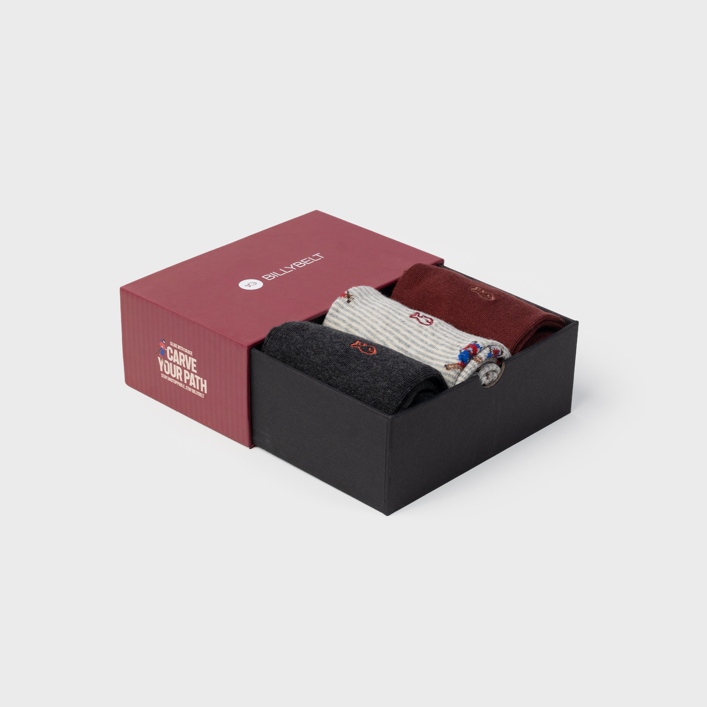 Coffret de 3 chaussettes, BILLYBELT