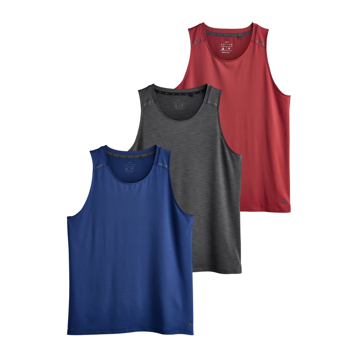 T-shirt de sport en mesh active, lot 3, NEXT