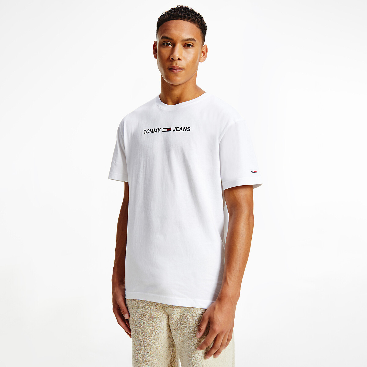 white tommy jeans t shirt