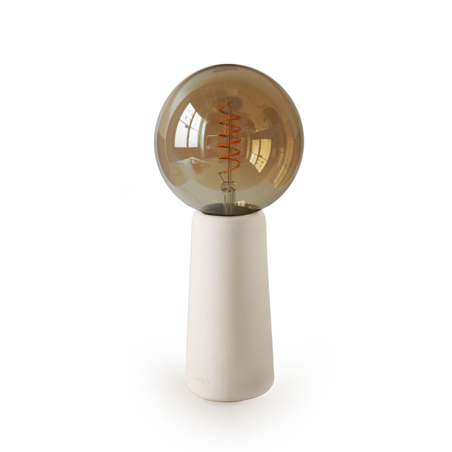 Lampe à poser béton ampoule style Edison - PHARE, GONE'S