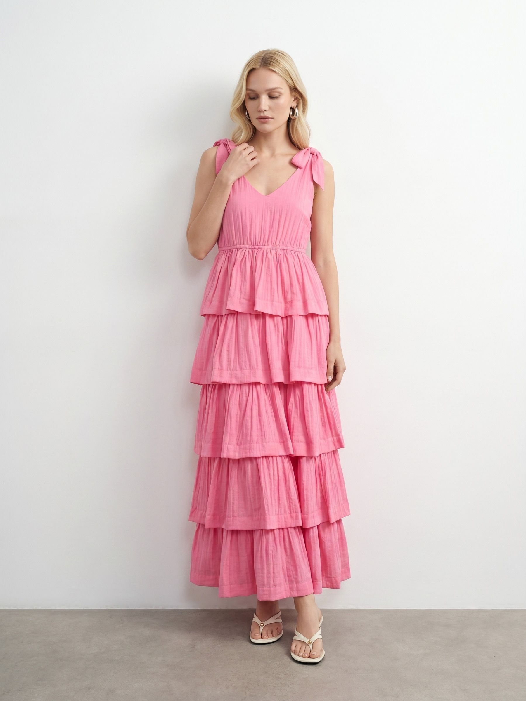 Robe À Volants, VERO MODA