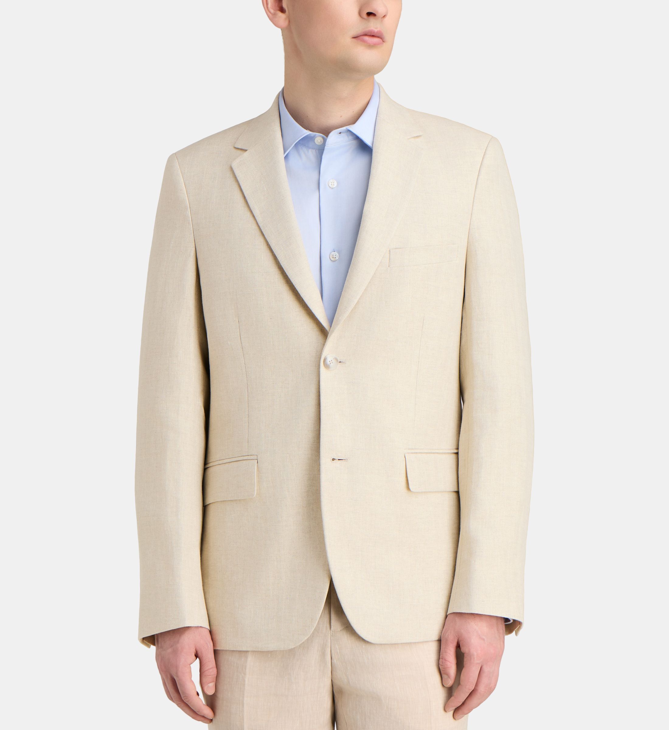 Veste de costume ari en lin, COMPTOIR GL
