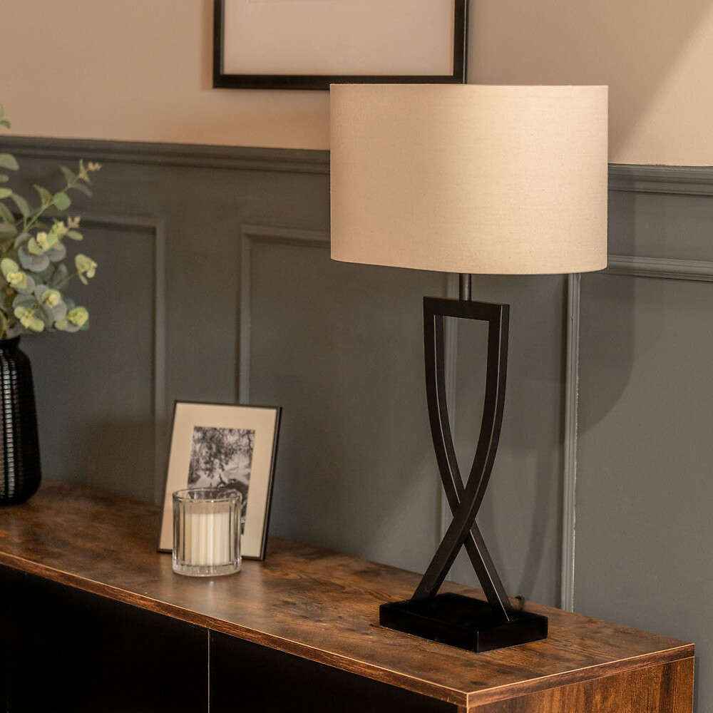 Kendrick Metal Table Lamp, SO'HOME