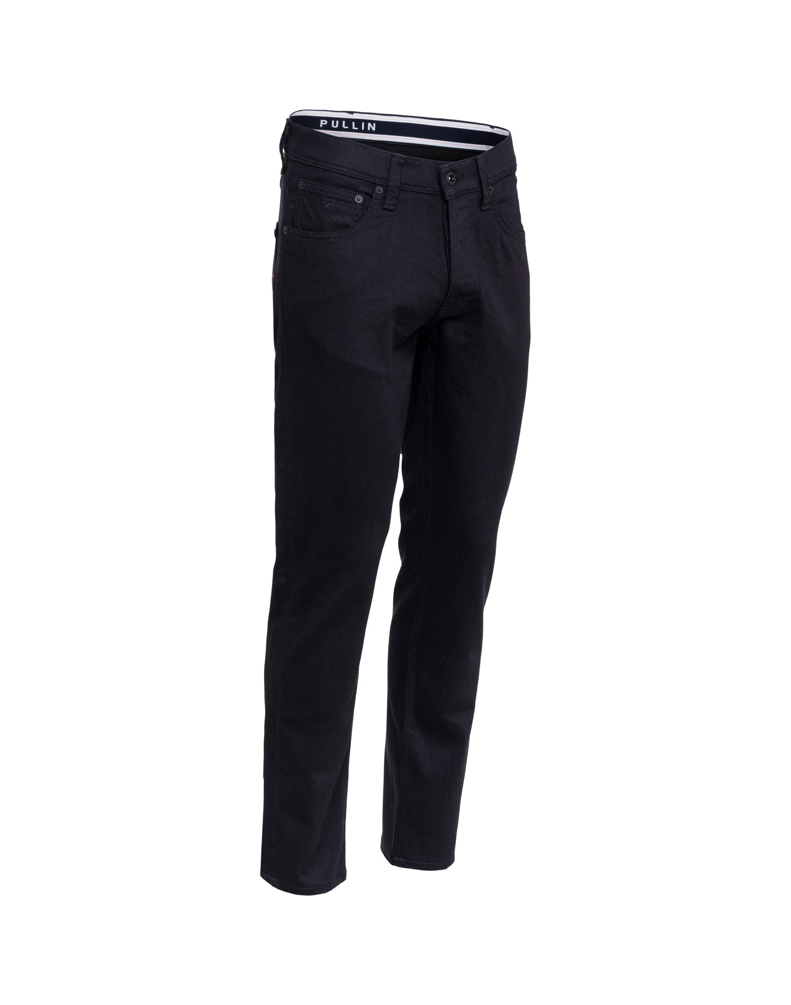 PANTALON REGULAR BLACK, PULLIN
