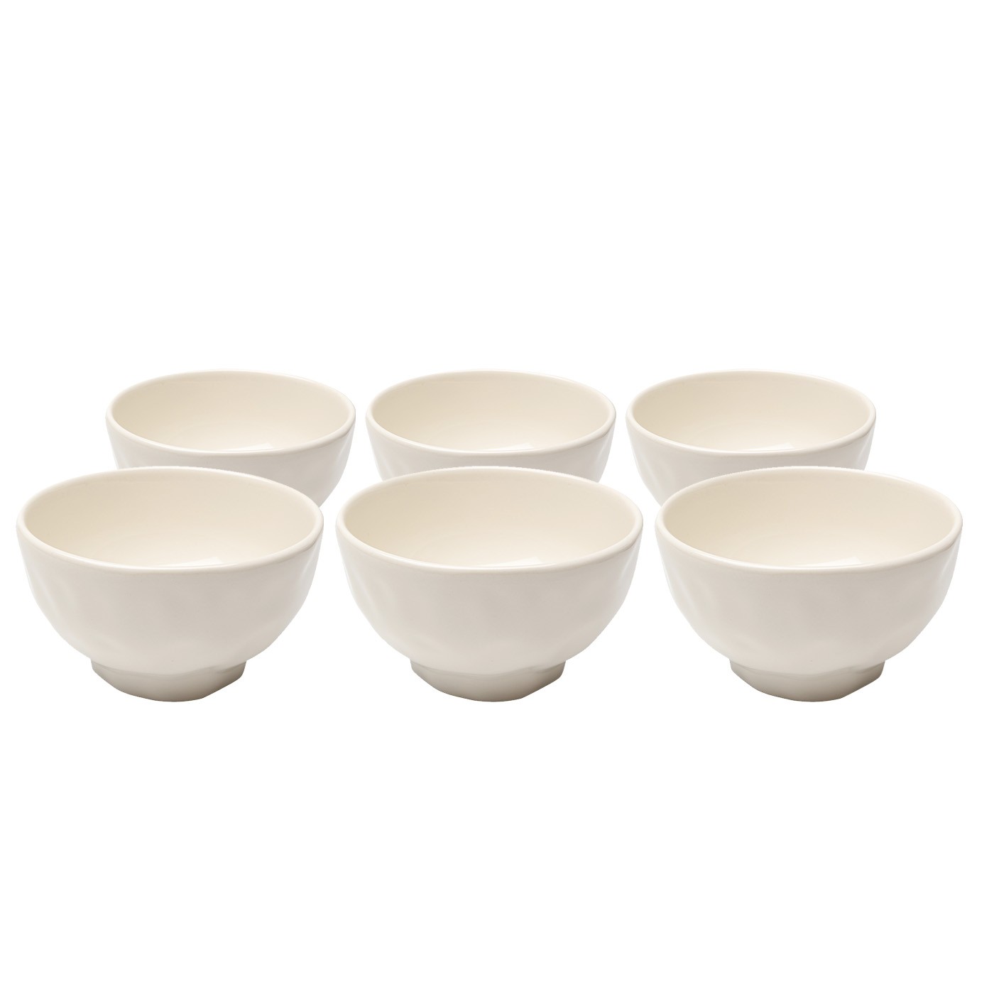 Lot de 6 bols en faïence, ORGANIC, KARE DESIGN