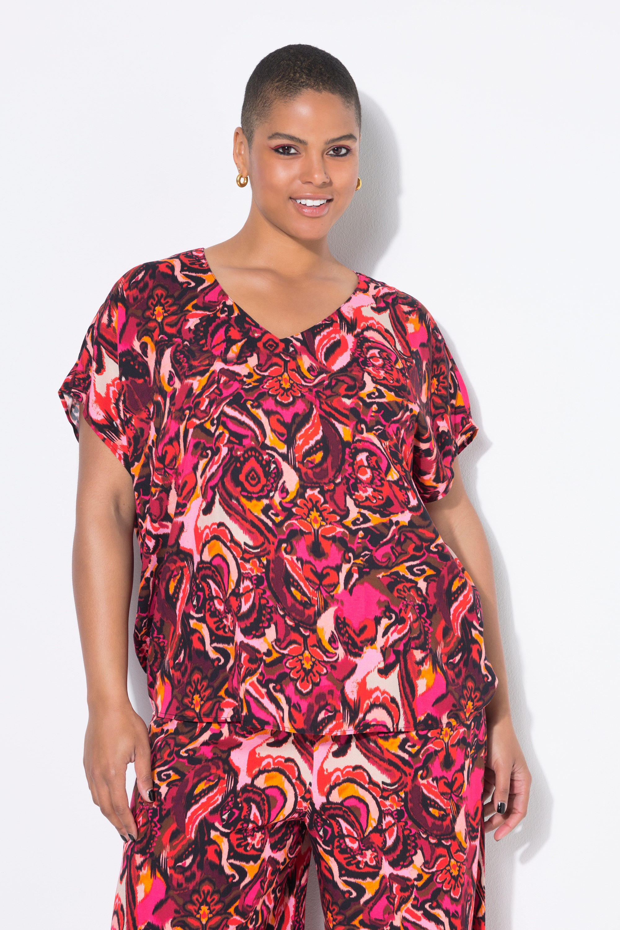 Blouse oversize, imprimé all-over, STUDIO UNTOLD