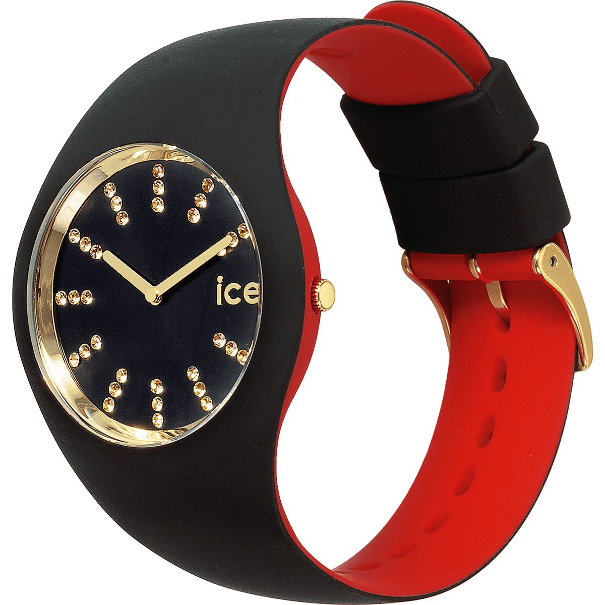 Montre analogique ice cosmos dor noir noir rouge Ice Watch La
