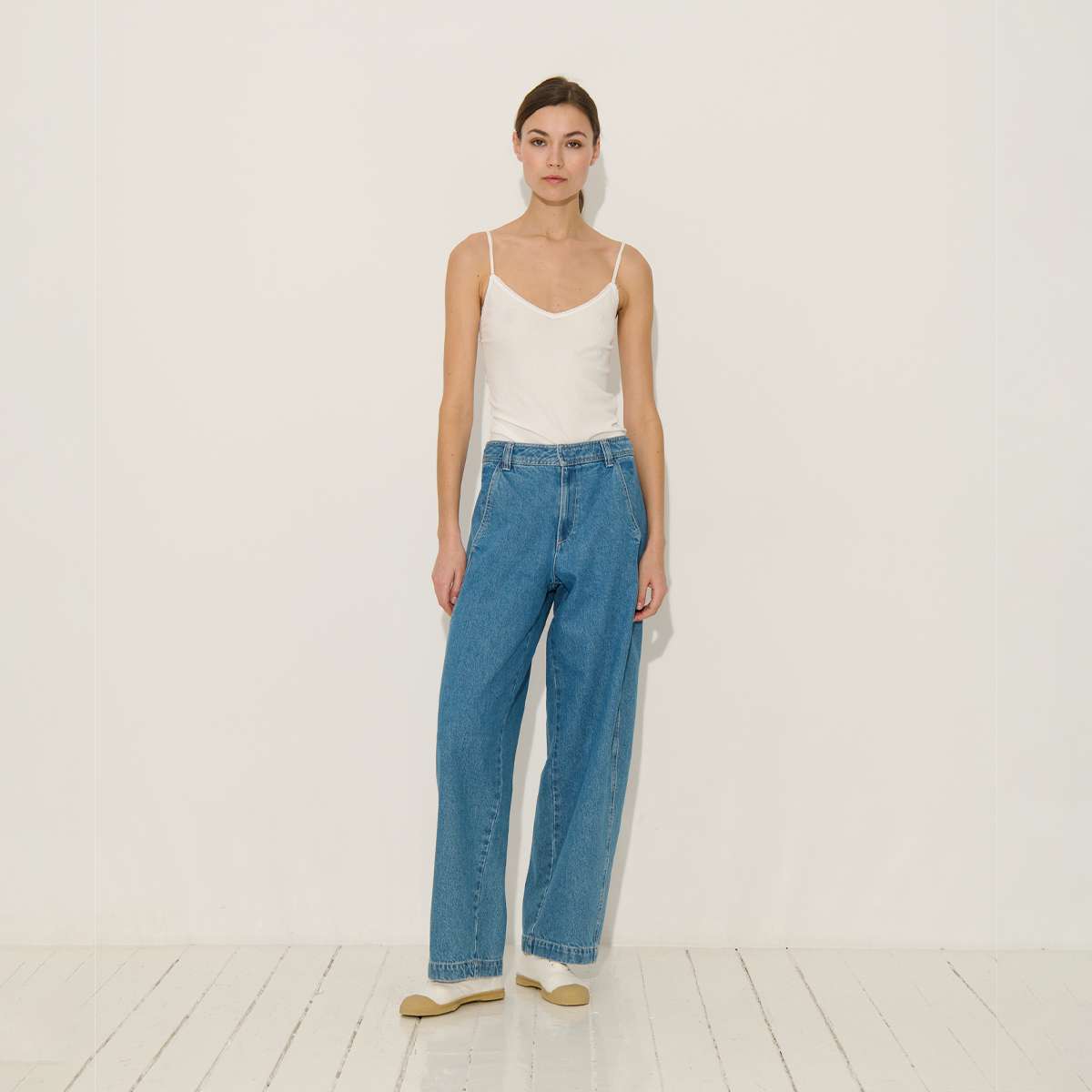 Pantalon large en coton PERINE, BENSIMON