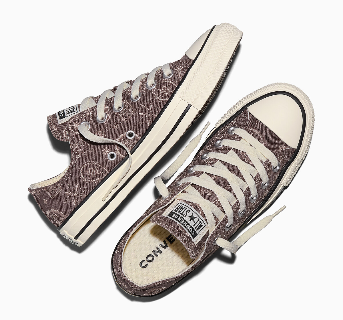 Converse Zapatillas CHUCK TAYLOR ALL STAR OX ELEVATED PAISLEY — photo 4