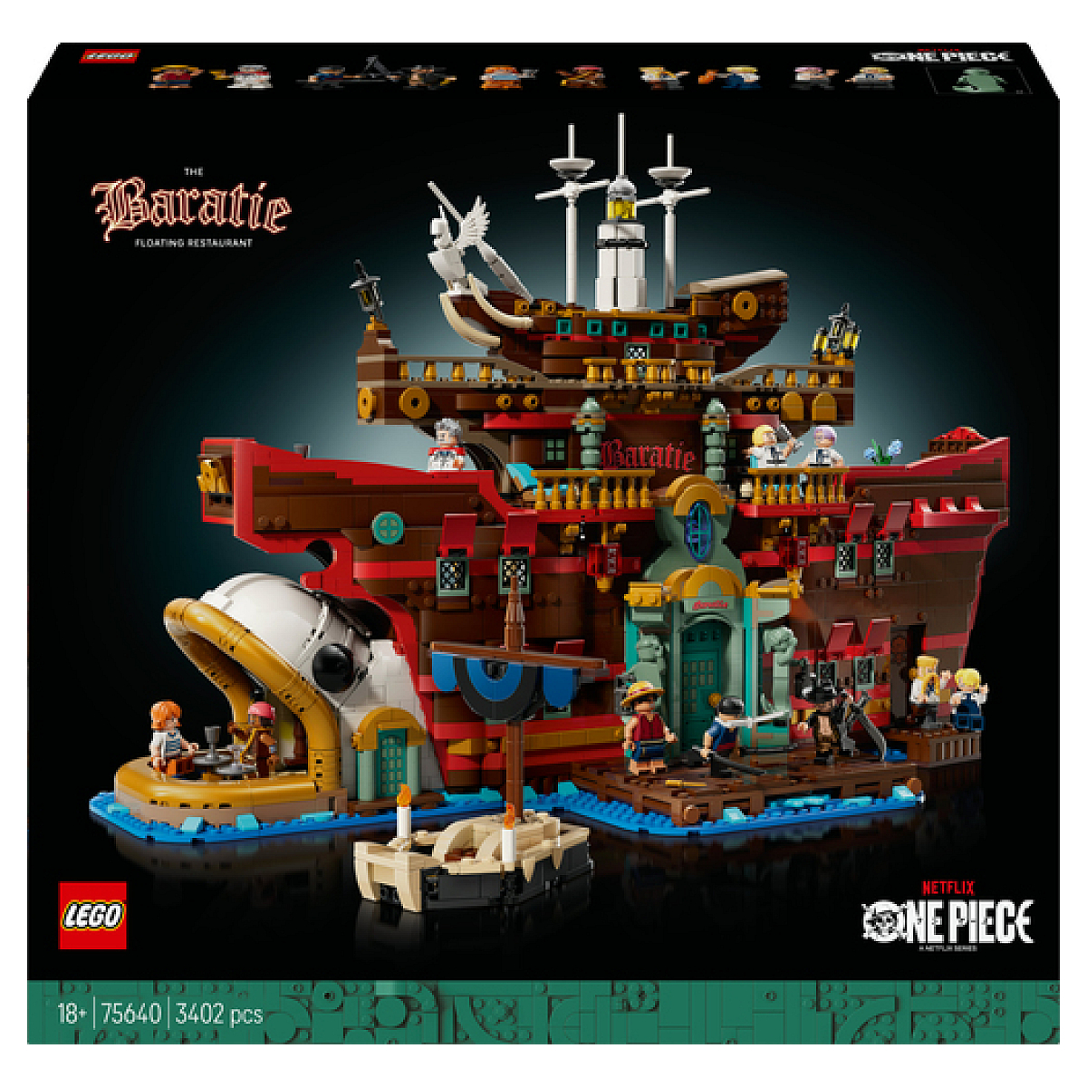 75640 Le restaurant flottant Baratie, LEGO