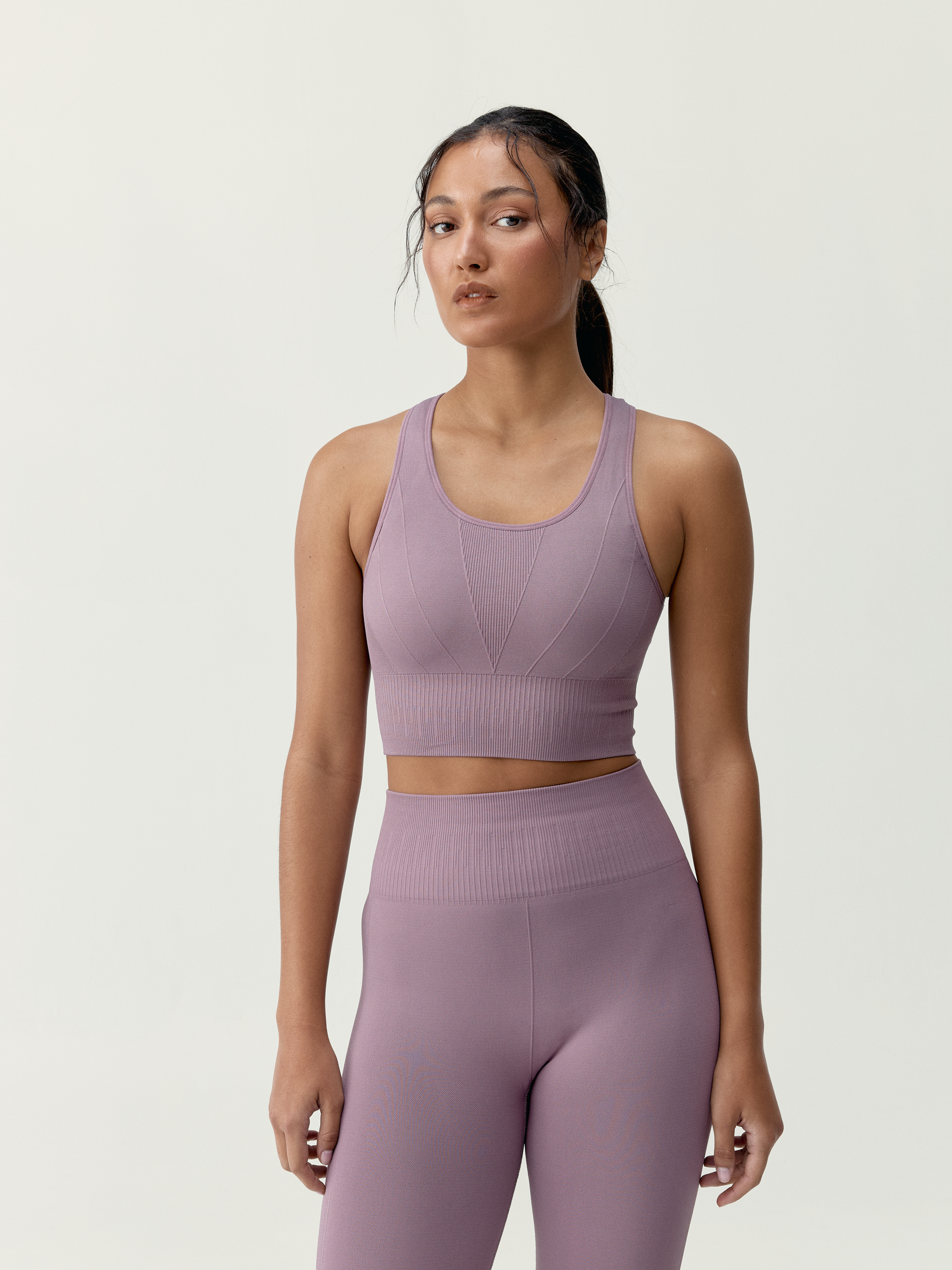 Brassière de sport femme Laia maintien moyen coussinets amovibles, BORN