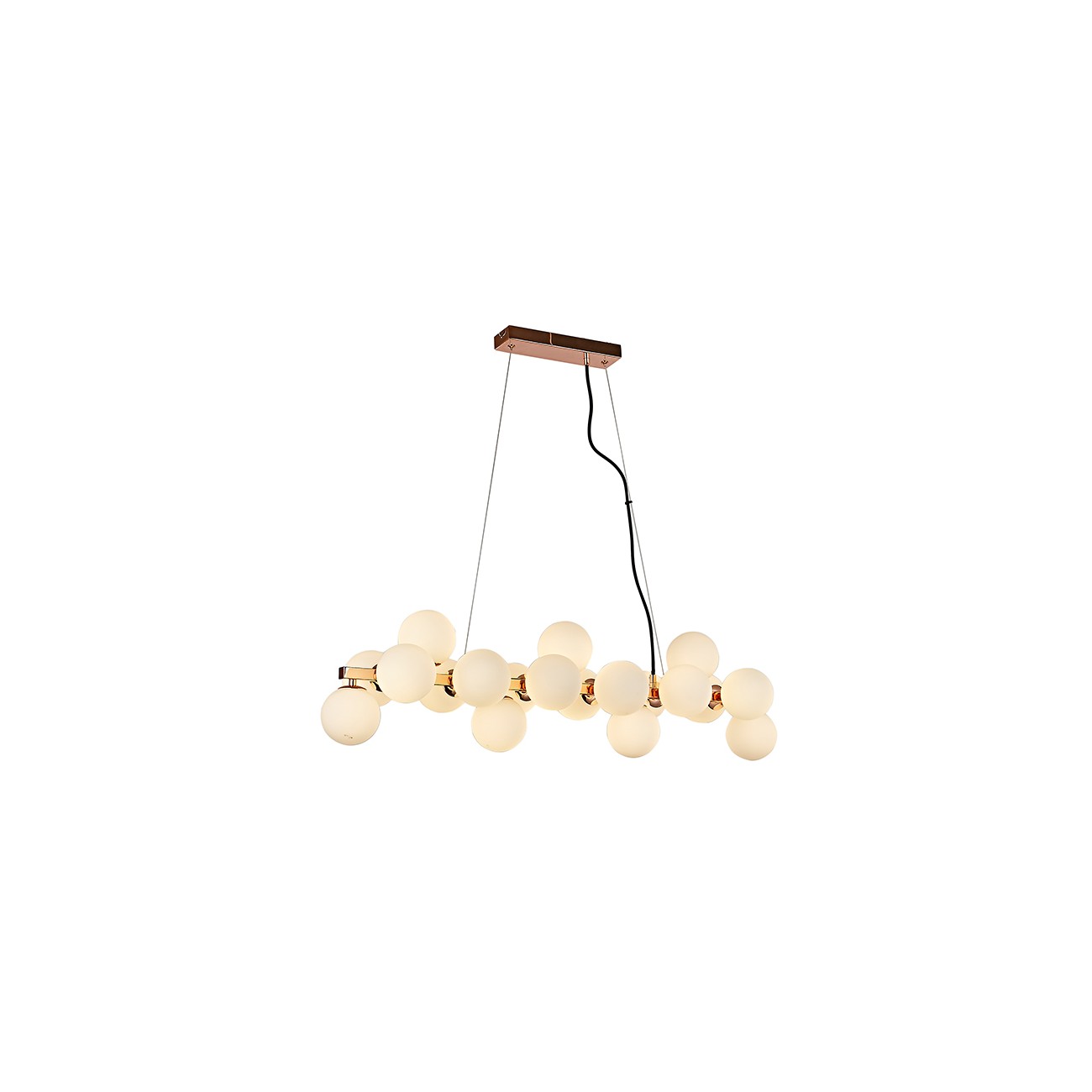 Sublime suspension en métal et verre - AMBROSIA, KOSILUM