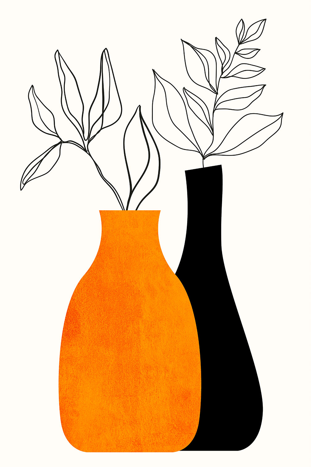 Tableau fleurs plante, HEXOA