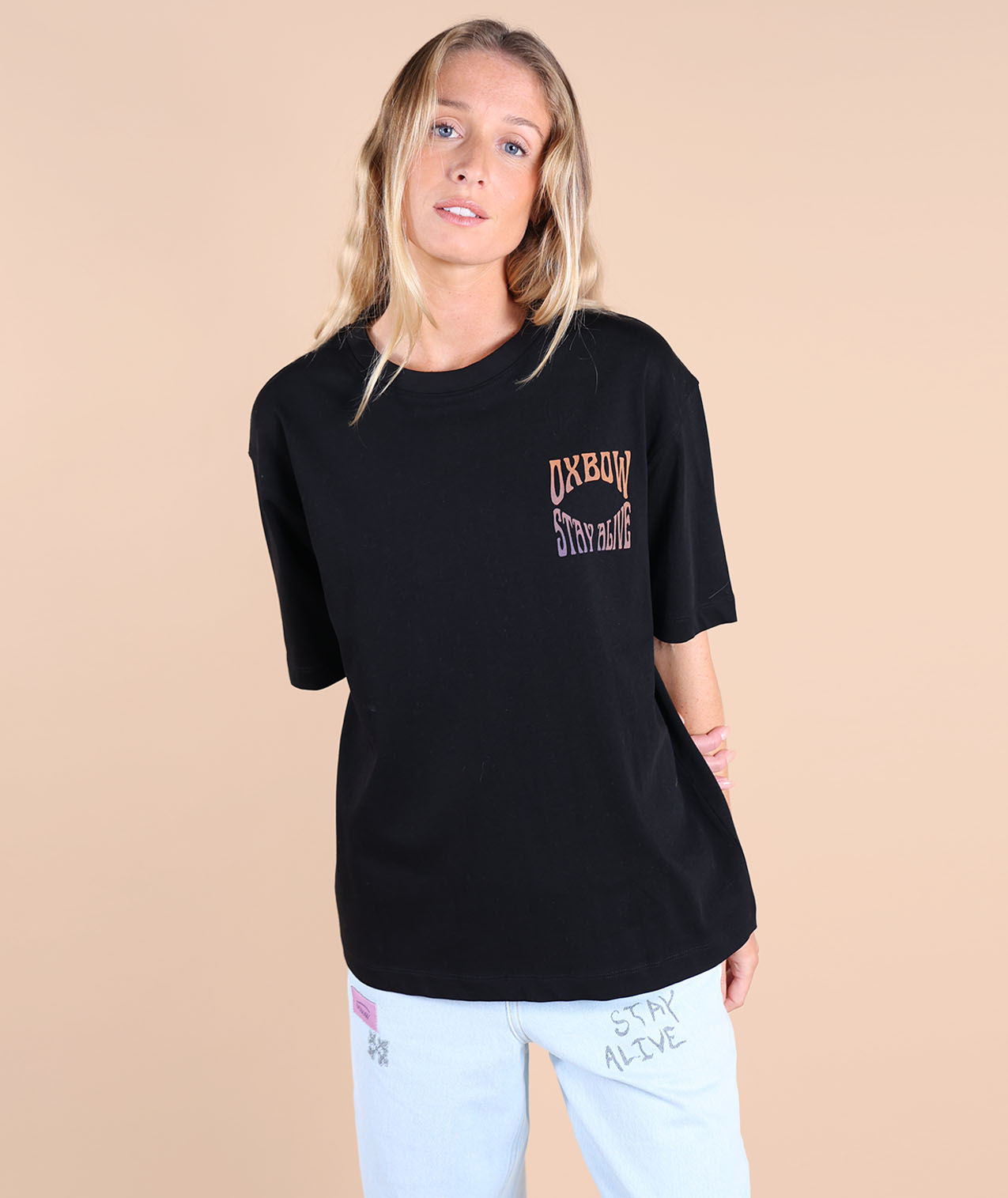 Tee-shirt printé poitrine et dos SHADED, OXBOW