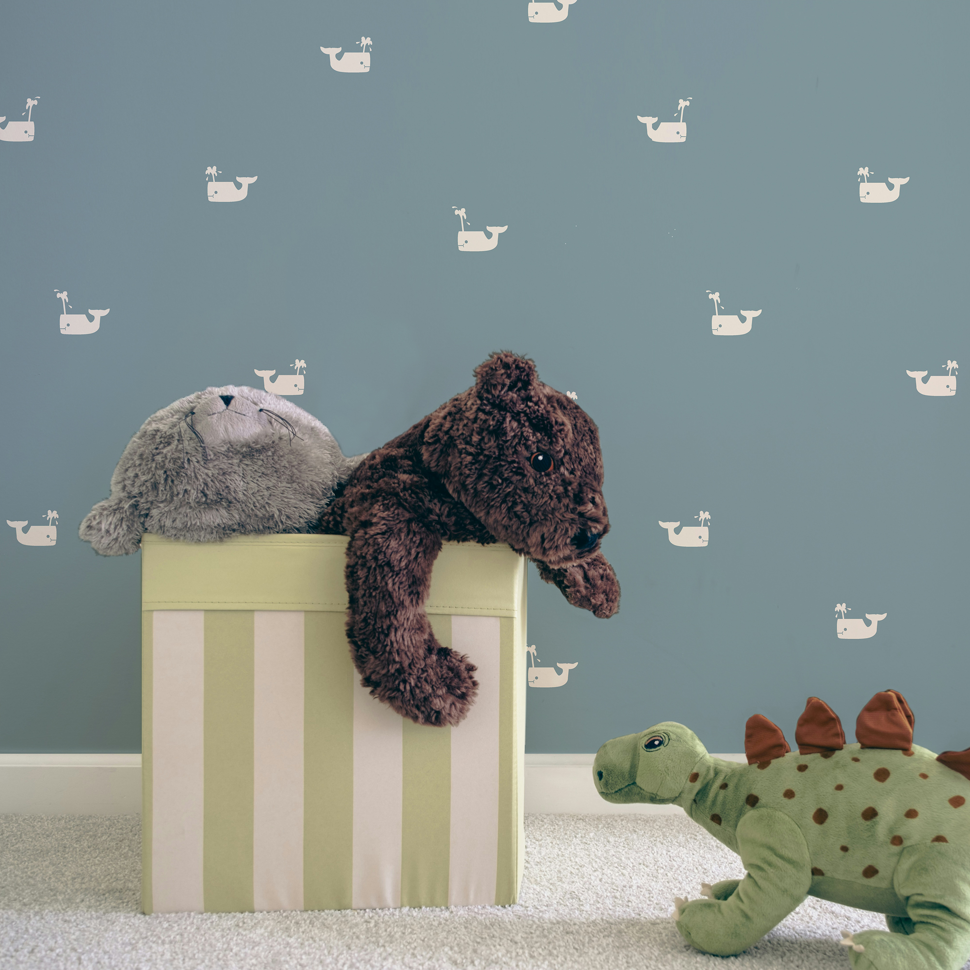 Papier peint bébé baleine, SUPERFRESCO EASY