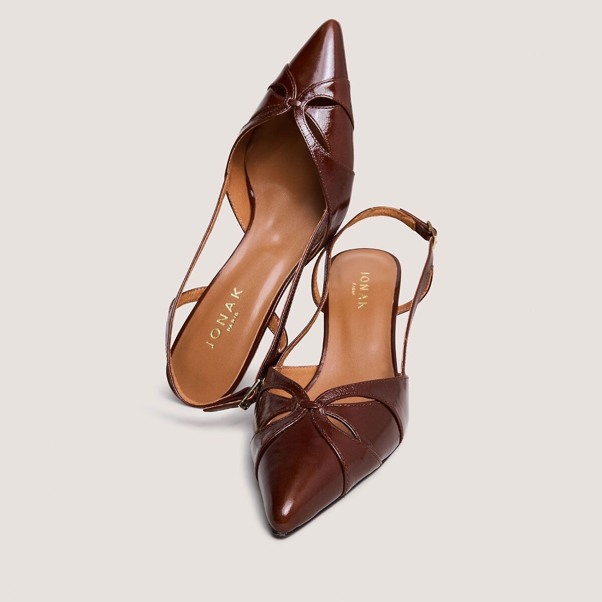 Jonak Zapatos slingack de piel, Damour — foto 2