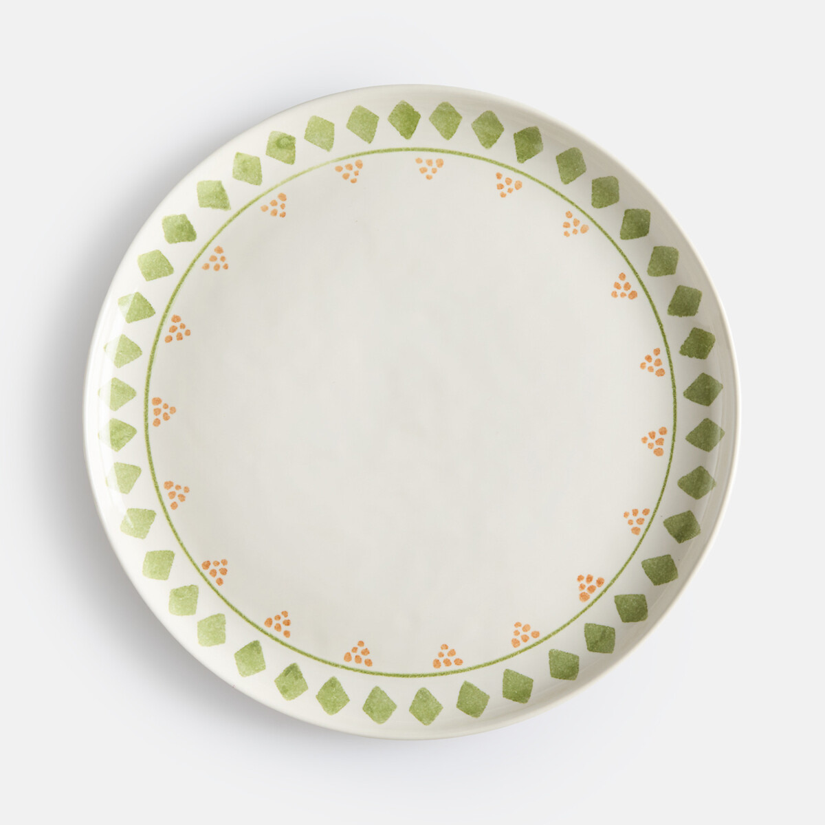 Set van 4 borden van aardewerk, LIMAO, LA REDOUTE INTERIEURS