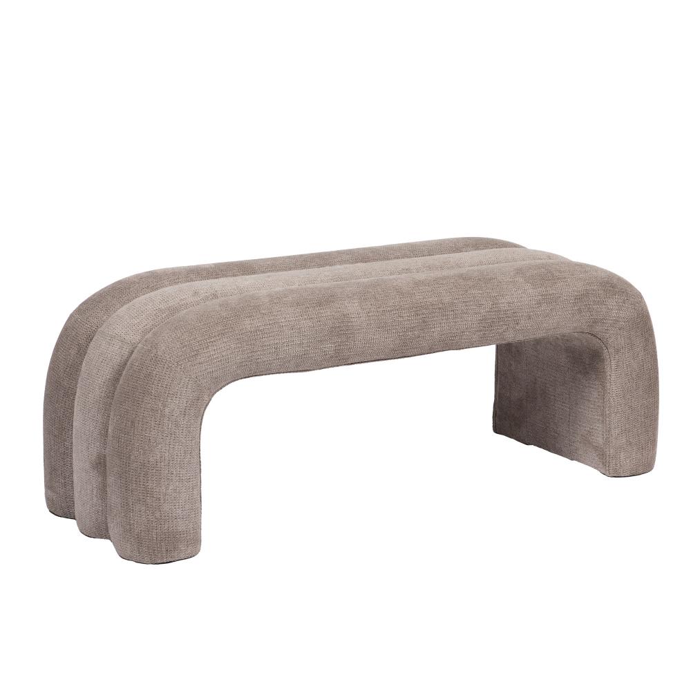 Banc en tissu L122 cm Bump, AMADEUS