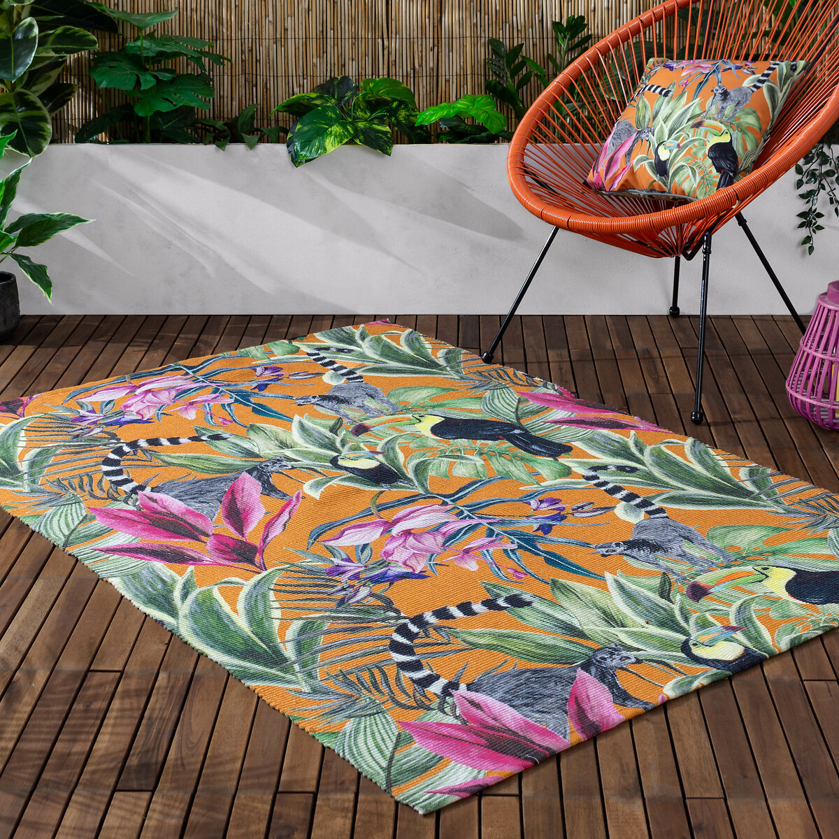 Kali Animals Digitally Printed Indoor/Outdoor Rug, WYLDER