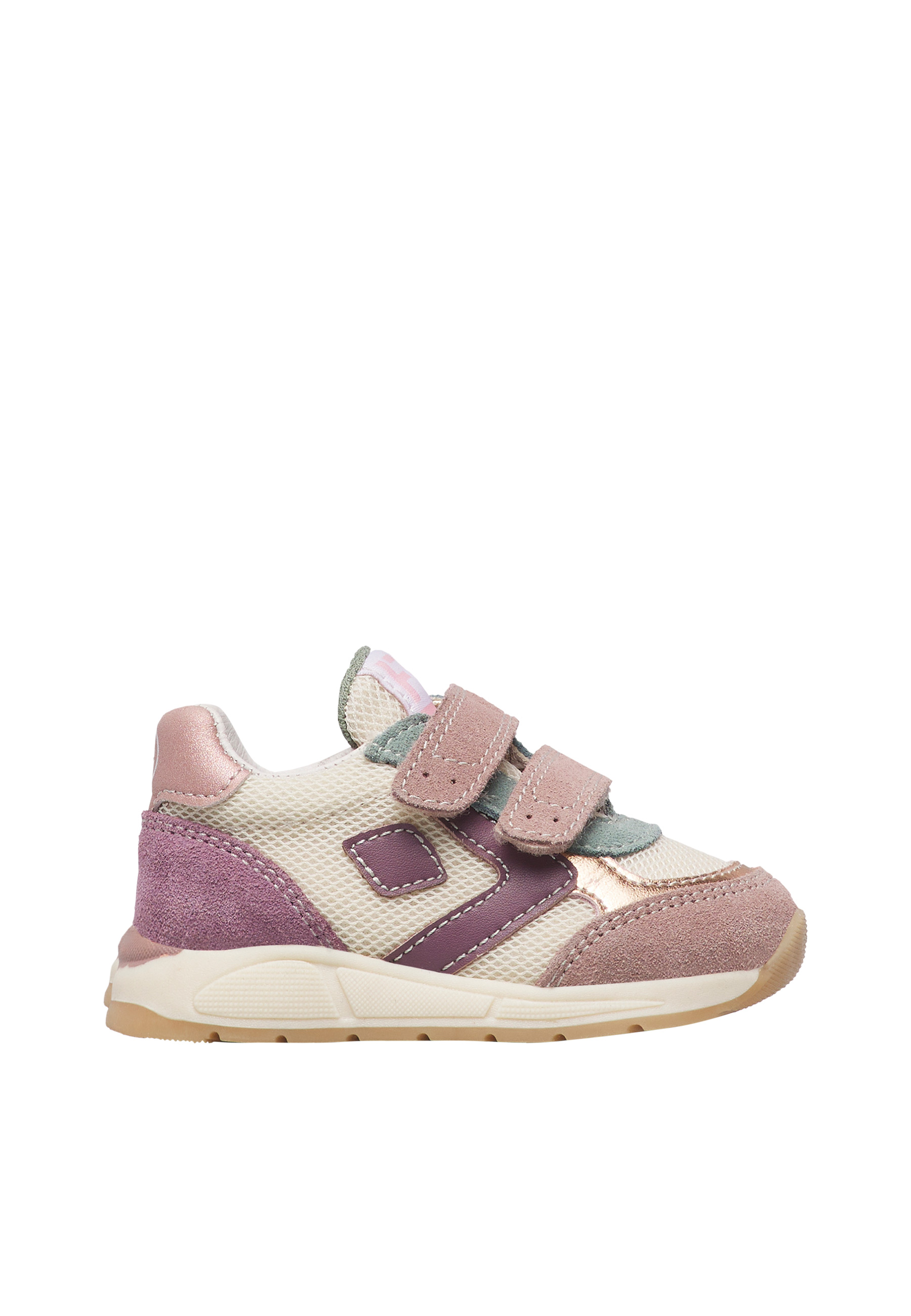 Sneakers en cuir et tissu NORALIS VL., FALCOTTO