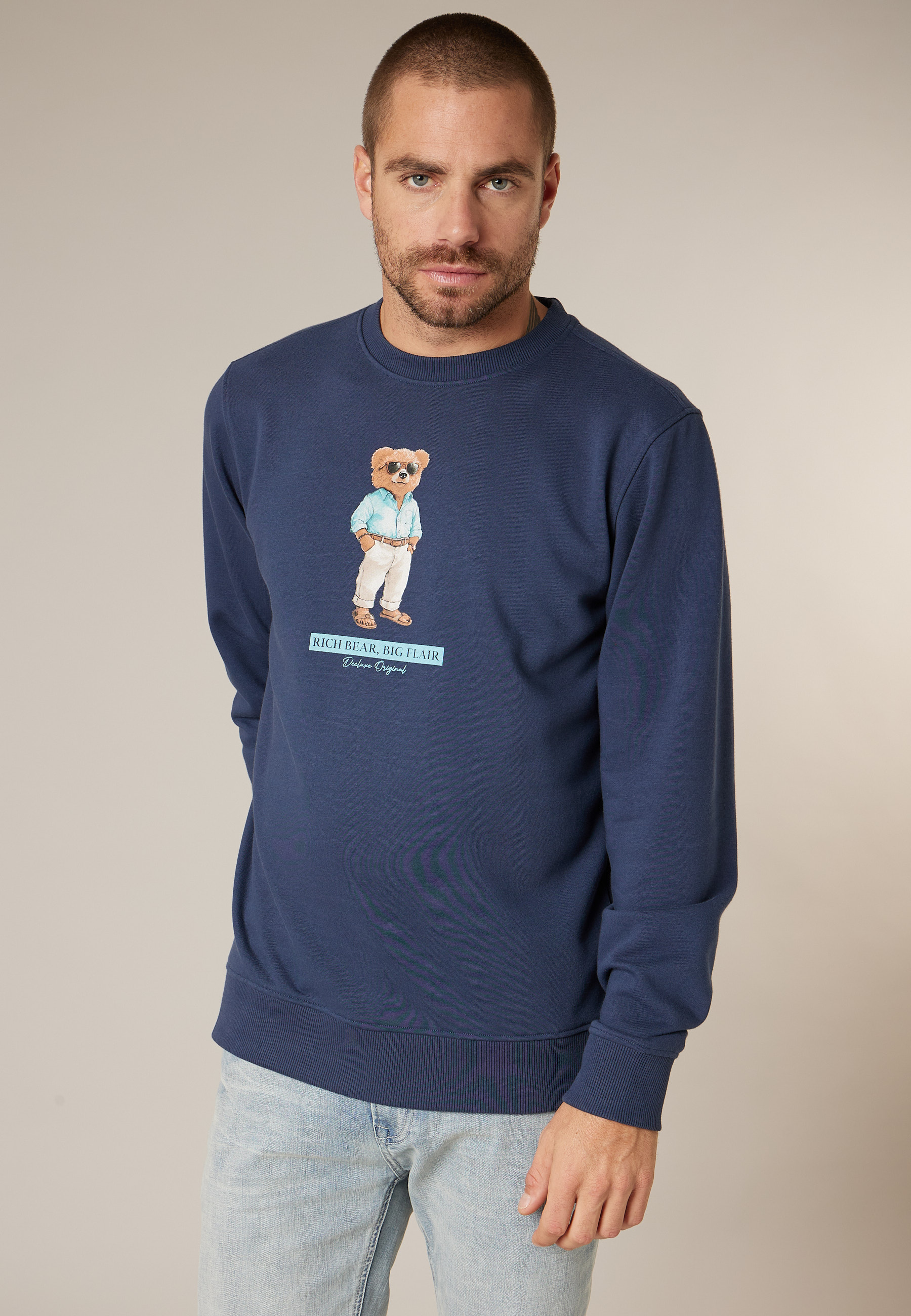 Sweat homme en coton doux SLEEKBEAR, DEELUXE