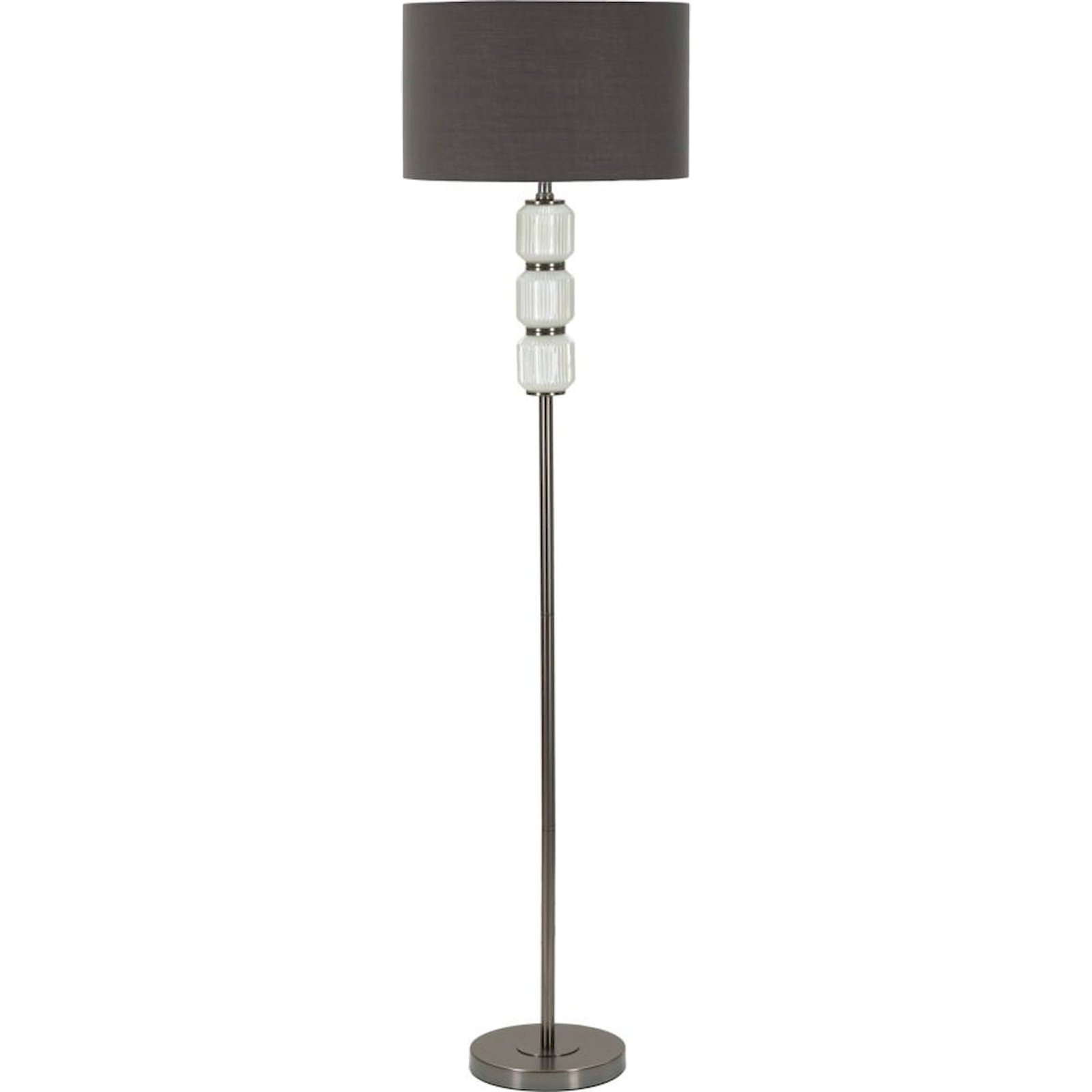 Lampadaire en verre strié collection MODERN, RECOLLECTION