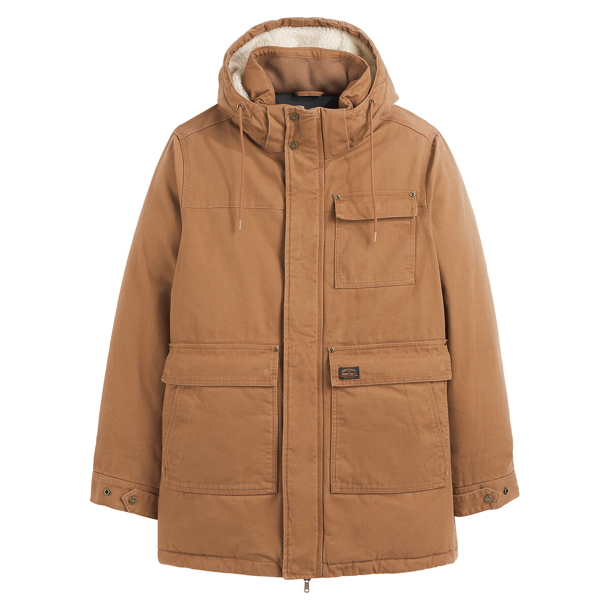 Image of Cotton Hooded Parka