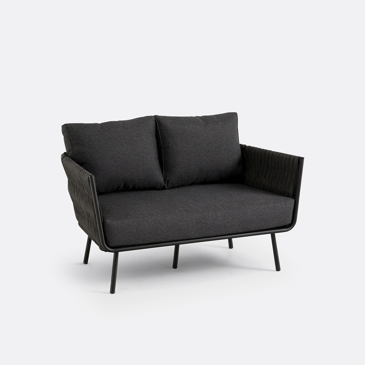 Tuinbank 2 zit aluminium, Masai