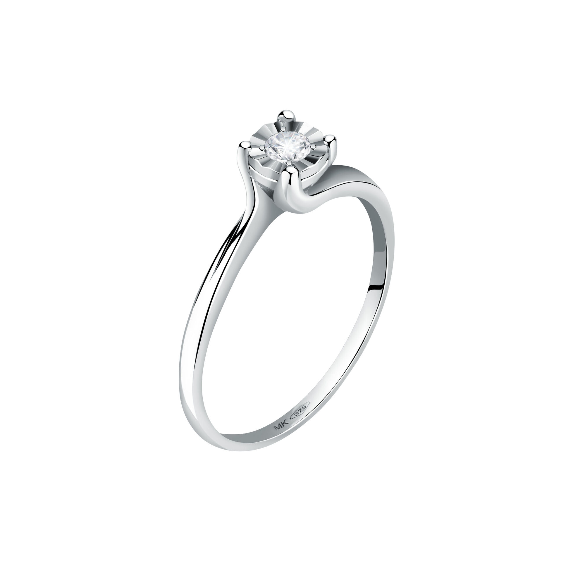 Bague en or blanc 375 PETITE ETOILE, BLUESPIRIT