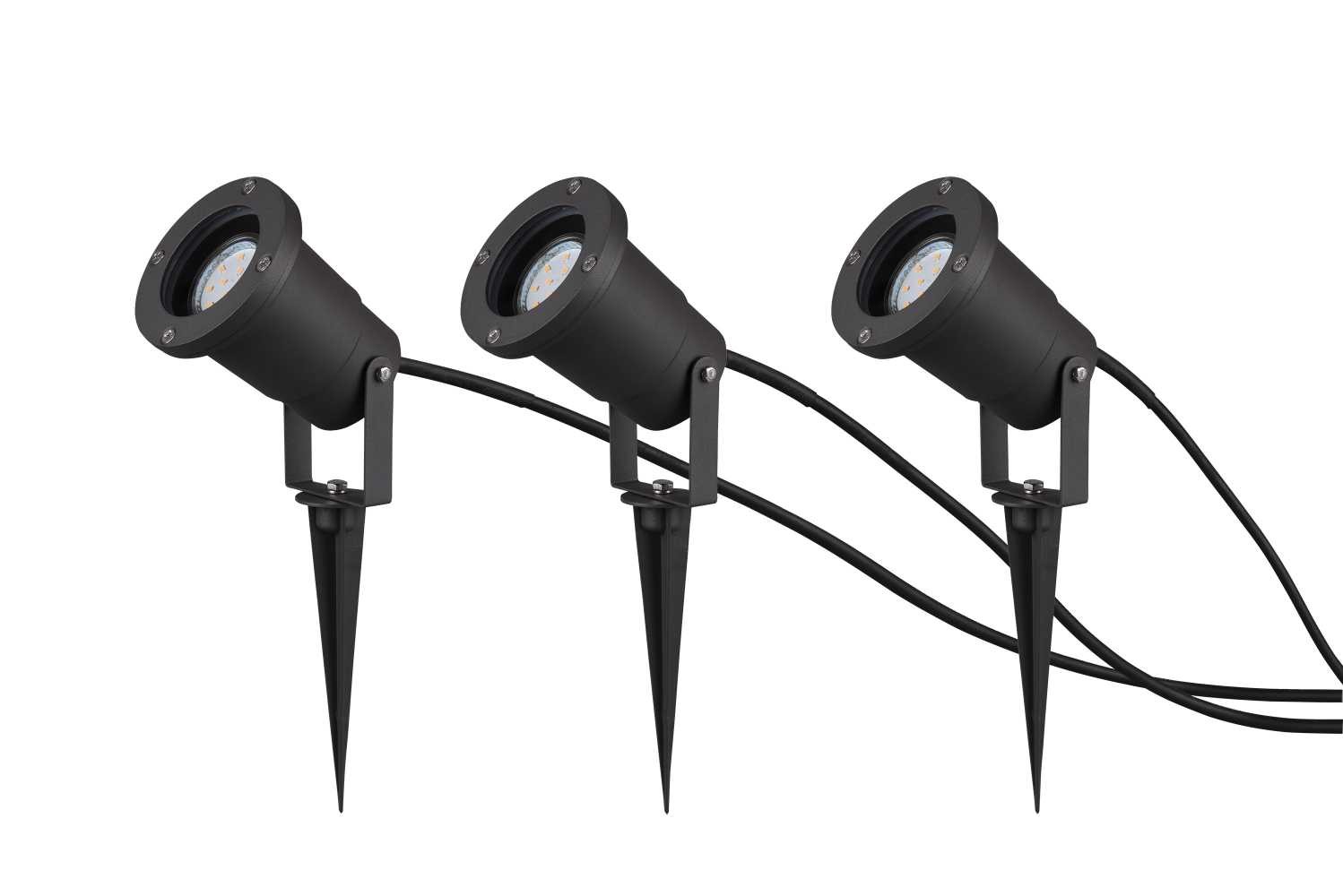 Luminaires de jardin en métal, TRIO