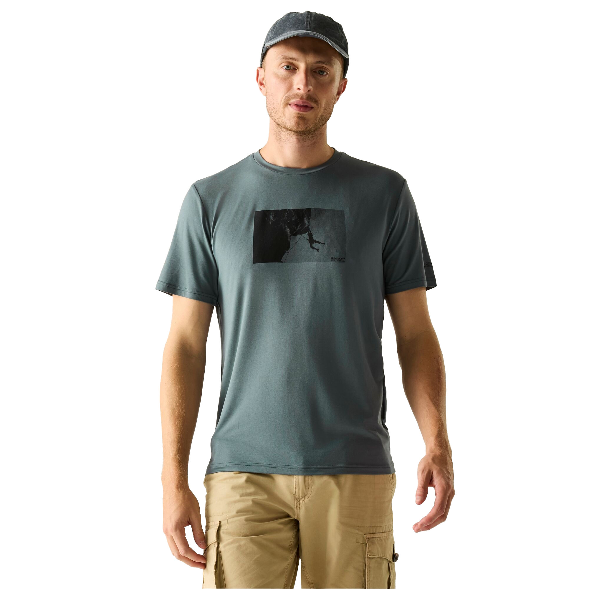 T-shirt motif/style escalade en montagne FINGAL, REGATTA