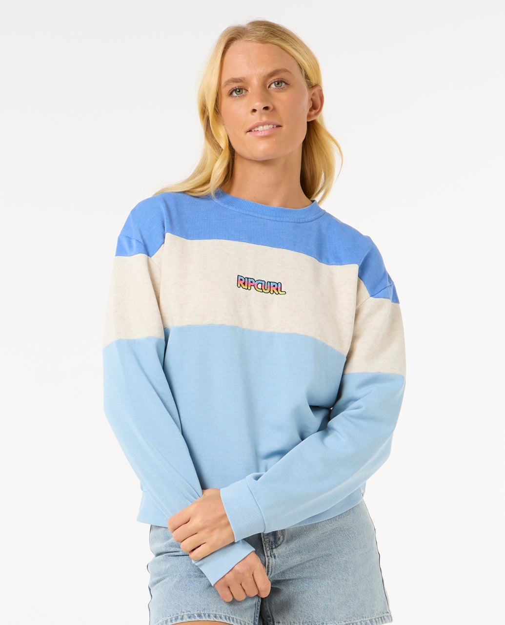 Sweat LAS DALIAS COLOURBLOCK CREW, RIP CURL