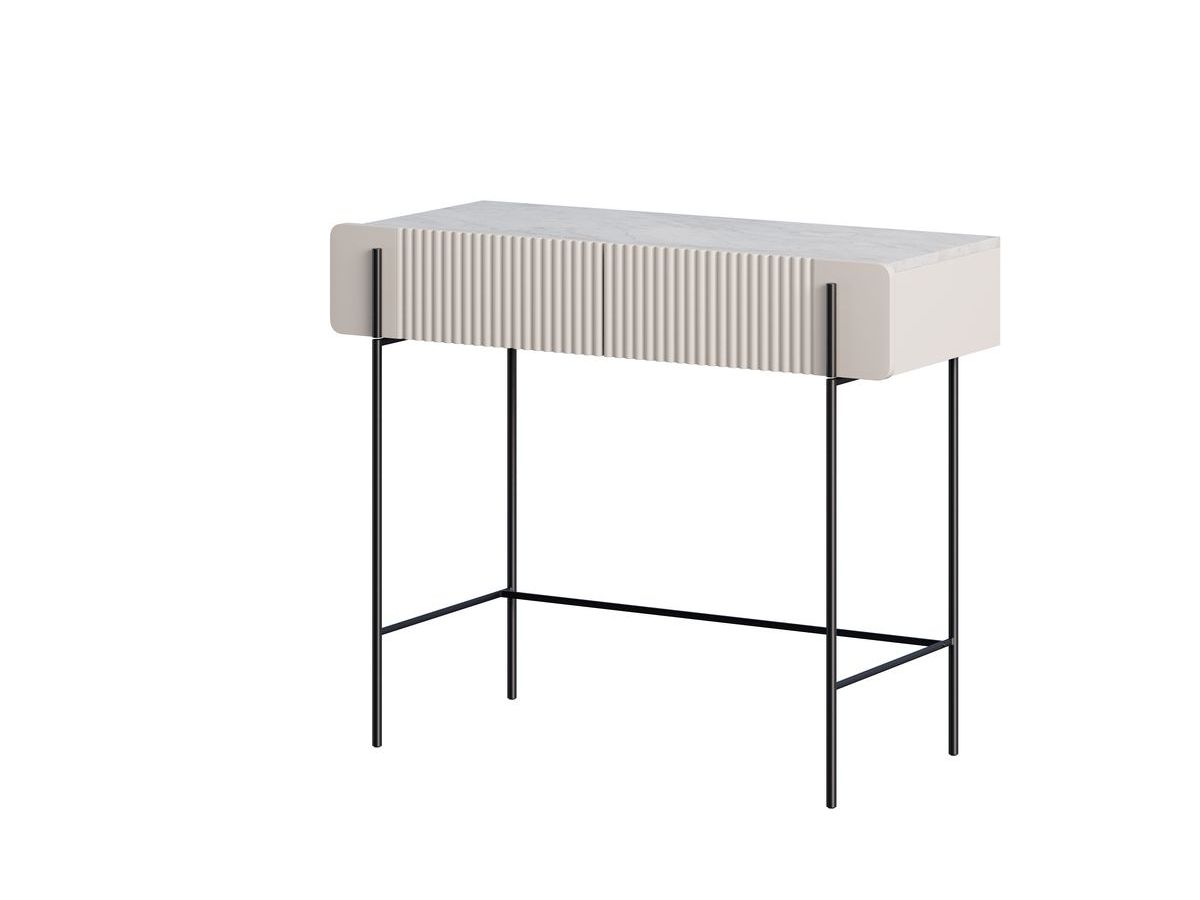 Console 100 cm panneaux de particules et MDF, MATHILDE, BOBOCHIC