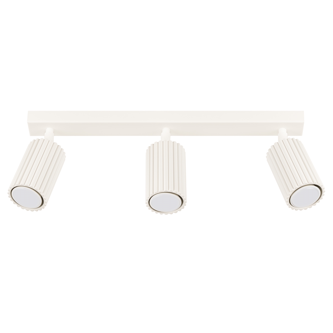 Plafonnier Aluminium Beige GU10 3 Karbon Line, EDEN