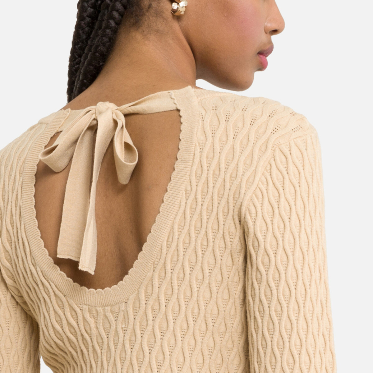 Tie-back jumper Only | La Redoute