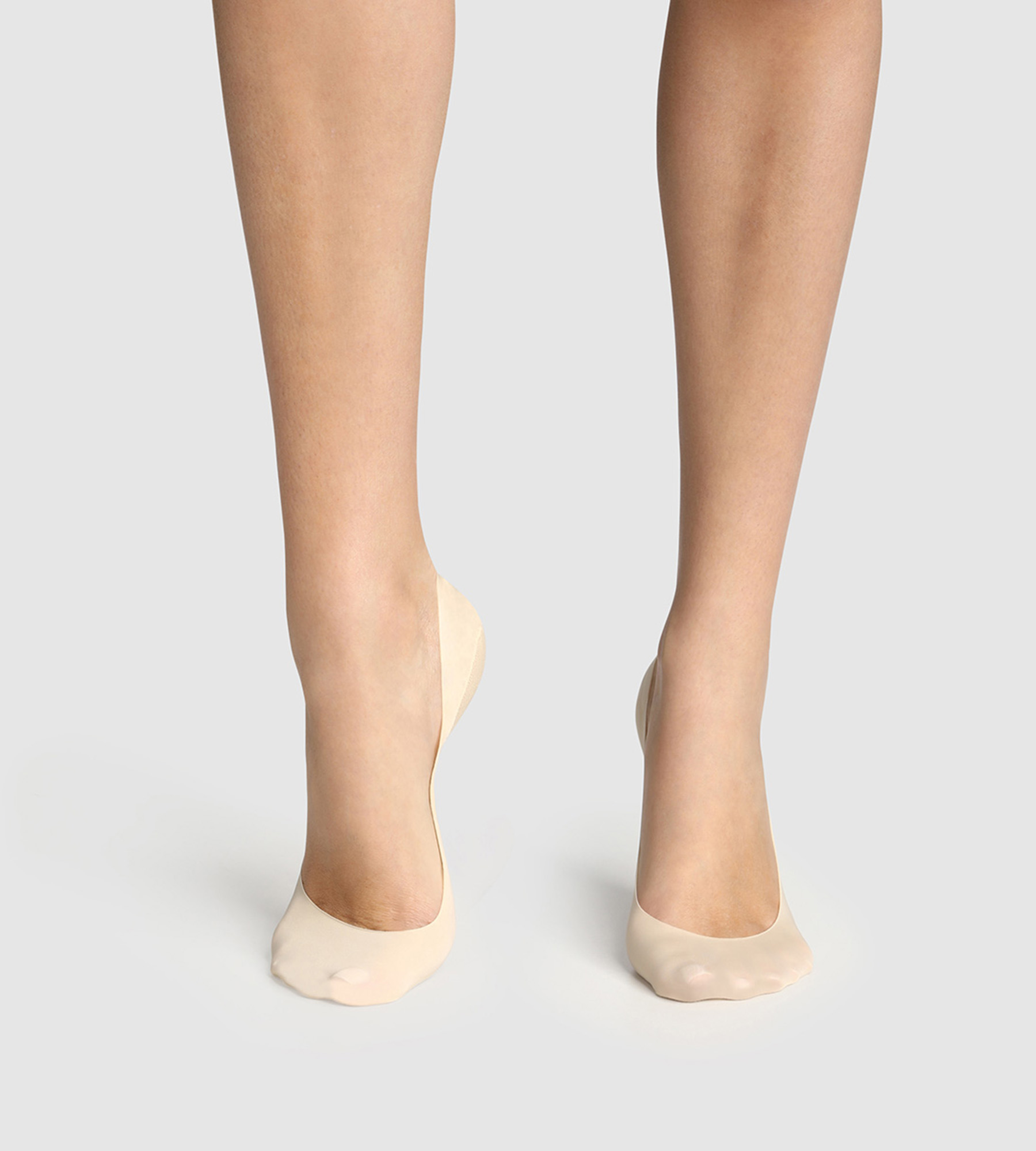 Lot de 2 Paires de Protège-pieds Invisifit, DIM