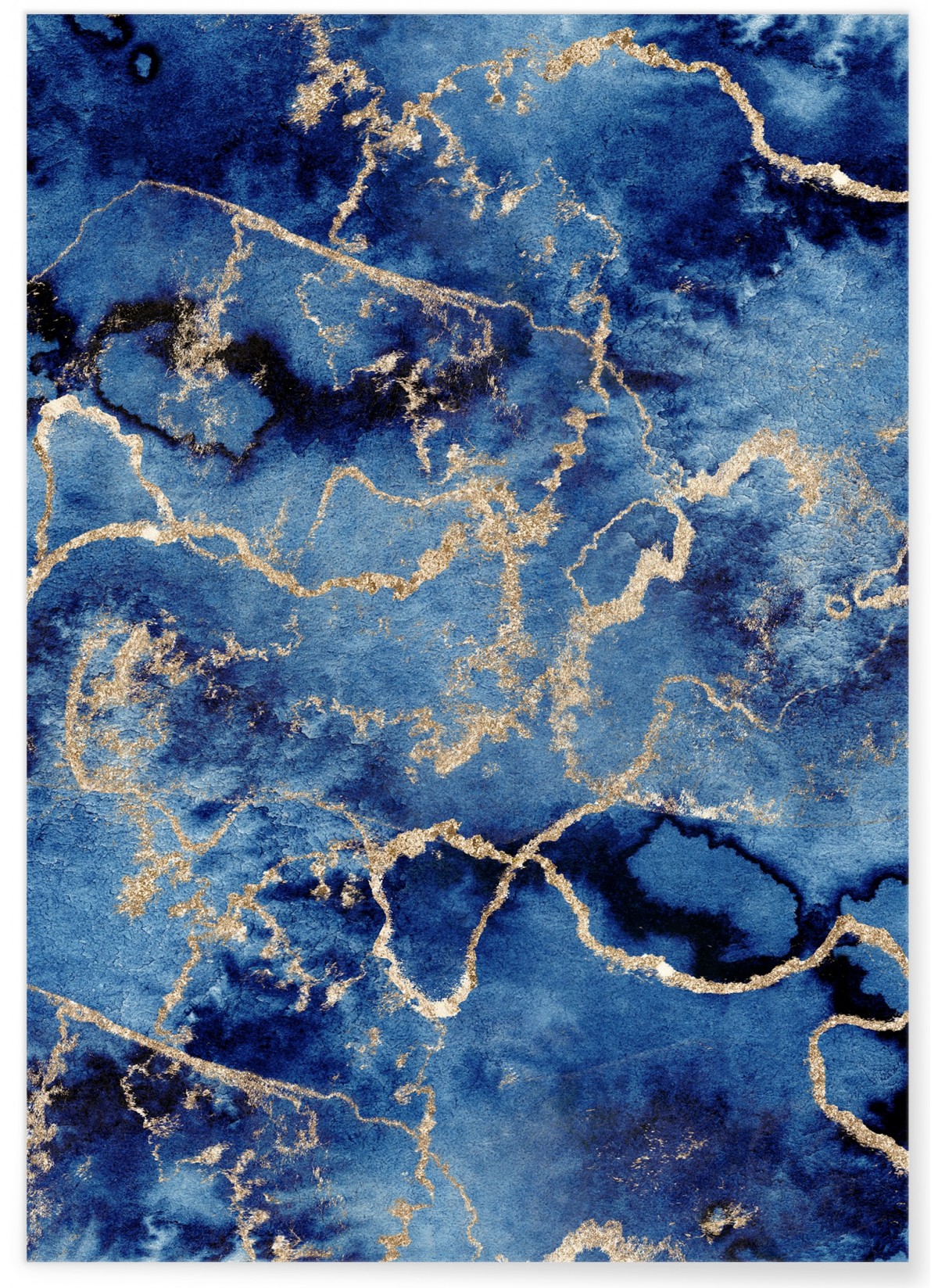 Affiche Blue Background 1, L'AFFICHERIE