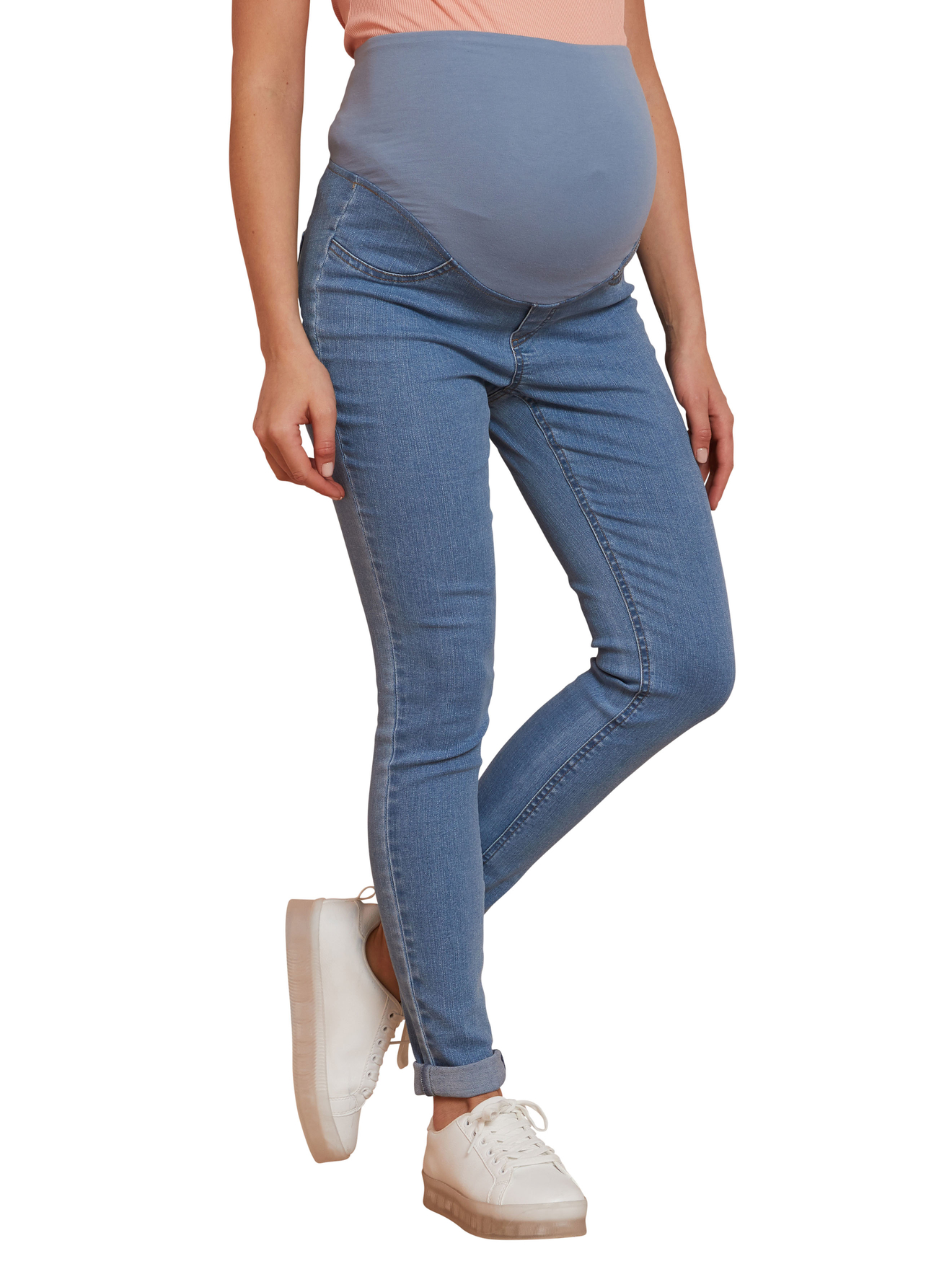 Tregging de grossesse en denim, VERTBAUDET