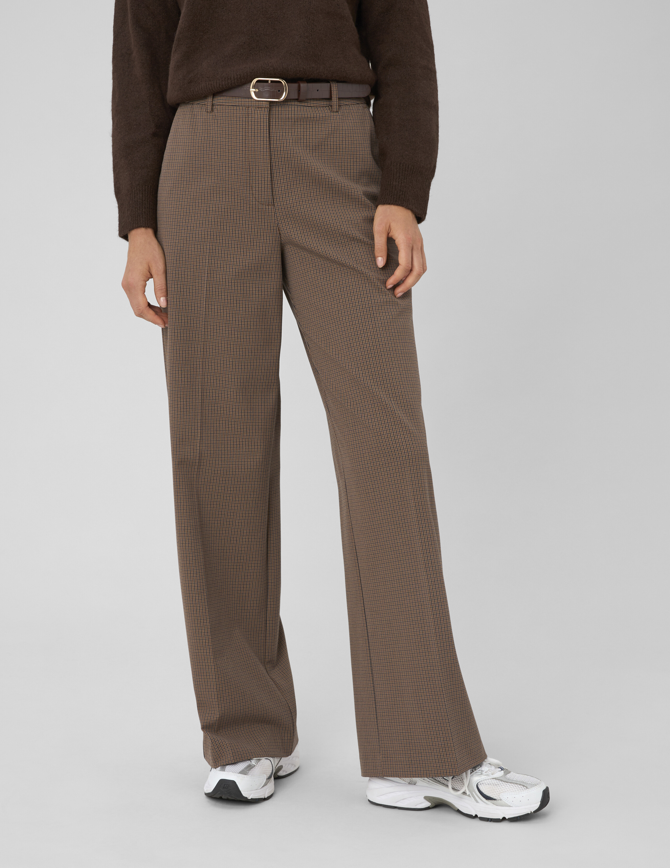 Pantalon large ceinturé, BZB