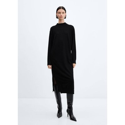 Robe maille col rond MANGO