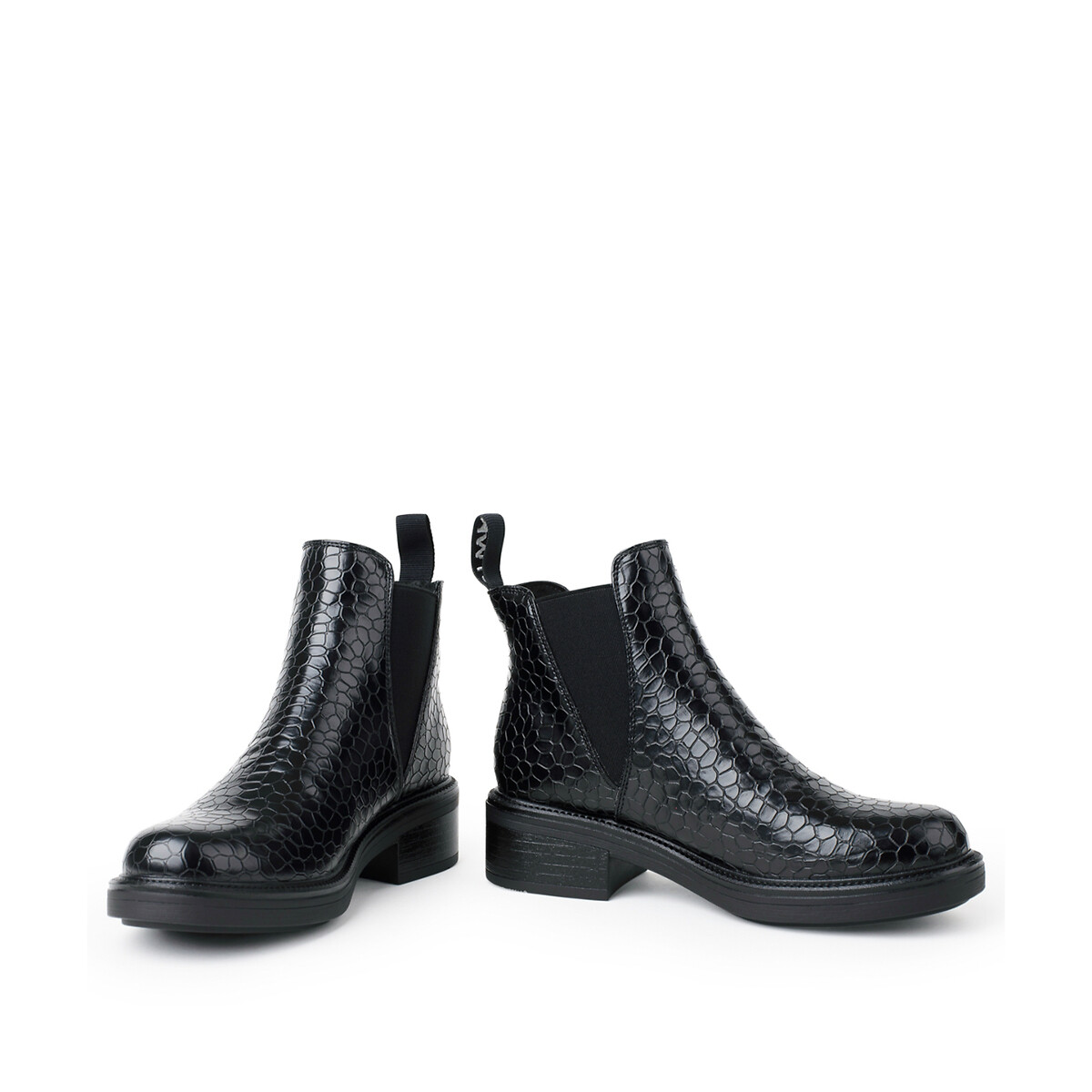 Dr martens kensington flora deals black croco chelsea boots
