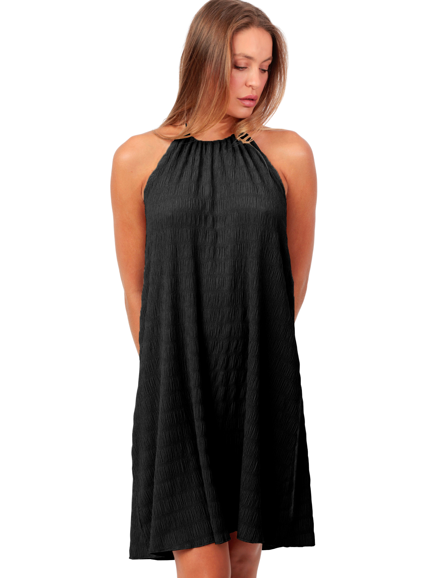 Robe de plage dos nu encolure resserrée Sand, ADMAS