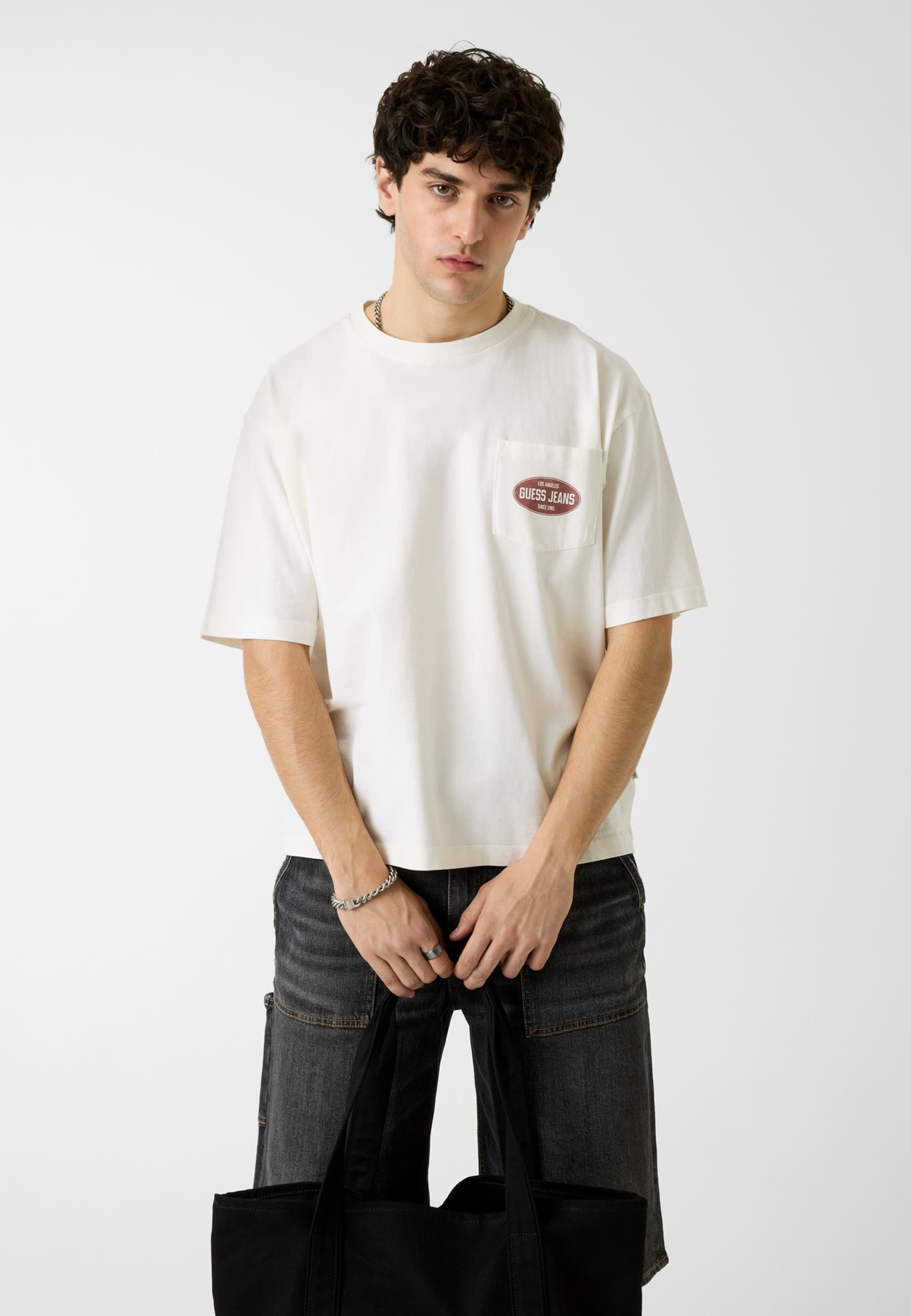 T-Shirt Boxy, GUESS JEANS