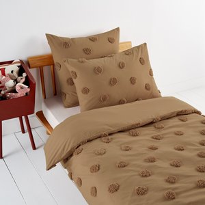 Kodoli Tufted Spot 100% Organic Cotton Percale 300 Thread Count Duvet Cover AM.PM image