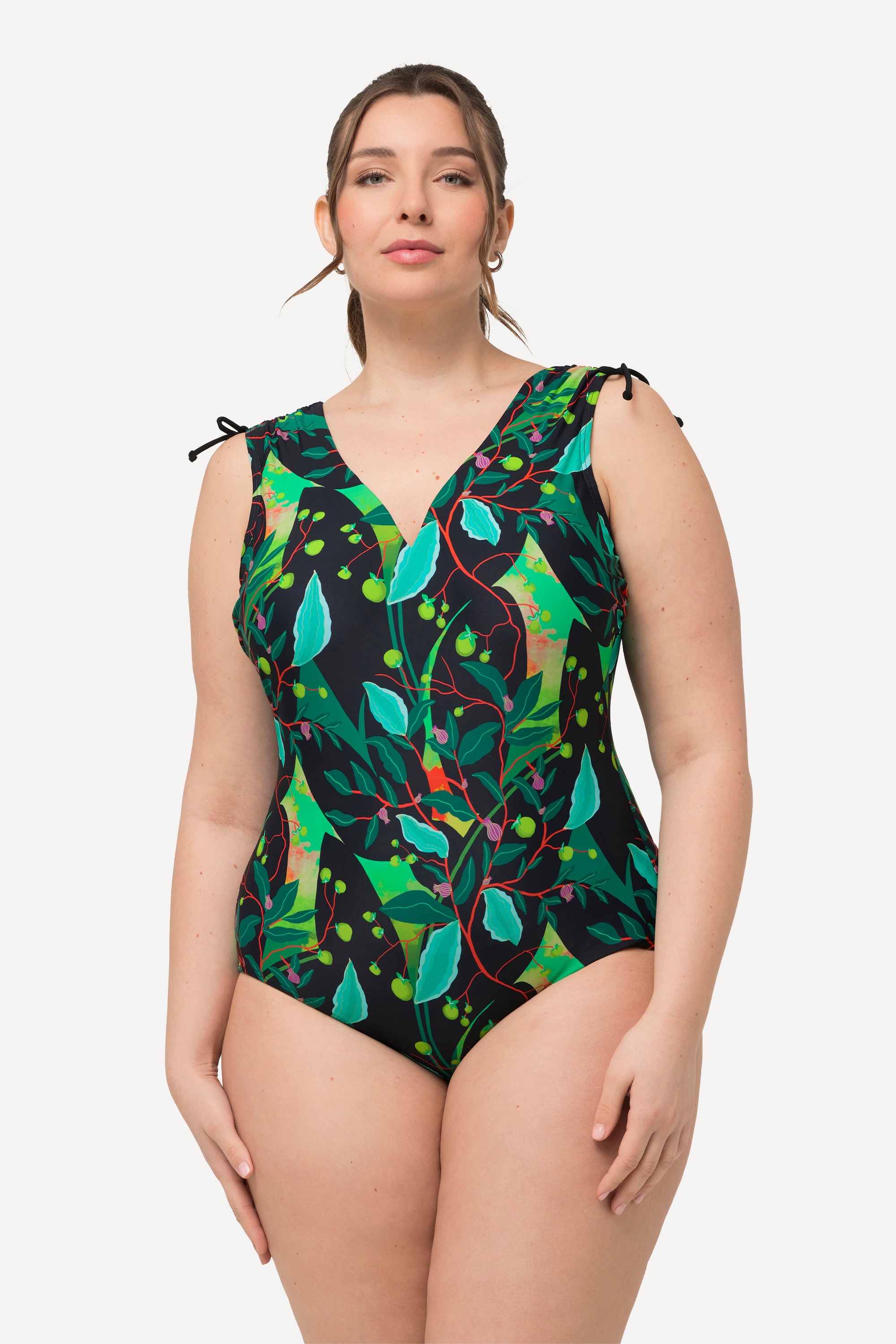 Maillot de bain à bonnets souples. Imprimé, ULLA POPKEN